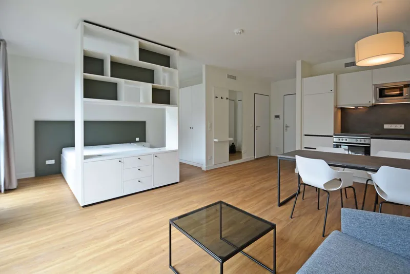 Durchdachte 1-Zimmer-Wohnung in S-Bahn Nähe — photo 1